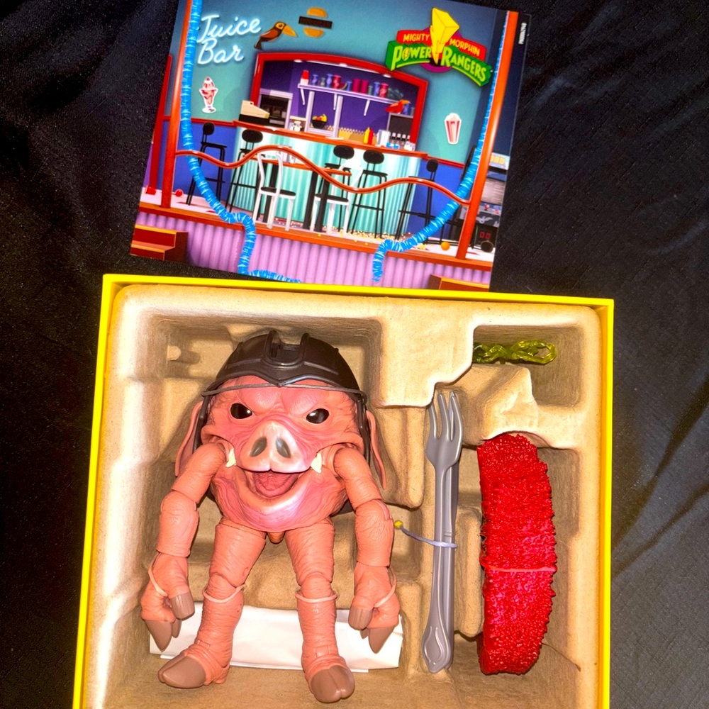 Power Rangers Pudgy Pig Lunch Box Collectible